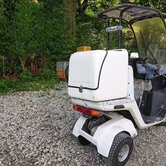 動画付き　ホンダ　ジャイロキャノピー 50cc　TA02　ミニカー登録　宅配　配達　デリバリー　原付　ジャイロｘの画像