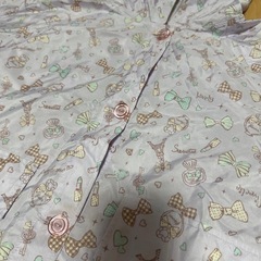 マザウェイズ(motherways
)　レインコート　130 女の子 フード付 雨具の画像