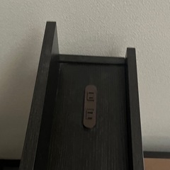 今月処分いたします　セミダブル　木目　黒　の画像