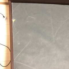 セミダブルサイズ　ベッド　ブラウン　引き出し収納の画像