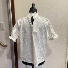 mirror9 ミラーナイン　パフスリーブカットソー　ブラウスの画像