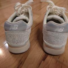 new balance 996 22センチ、使用少、色移りの画像