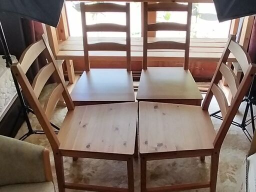 IKEA ダイニングチェア JOKKMOKK 22737 ４脚 成田市周辺限定 IKEA ダイニングチェア JOKKMOKK 22737 4脚 (カブ) 香取の椅子