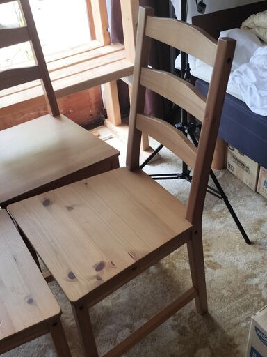 IKEA ダイニングチェア JOKKMOKK 22737 4脚 (カブ) 香取の椅子