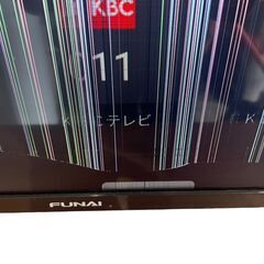 〇【ジャンク品】FUNAI 液晶カラーテレビ FL-43U3340 2021年製の画像