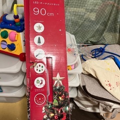 クリスマスツリー　ニトリ　90cmの画像