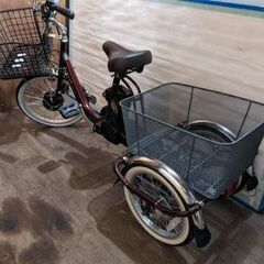 ペルテック 電動アシスト三輪車 TDR-163L　3輪自転車の画像
