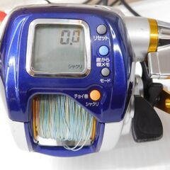 送料無料 DAIWA ダイワ ハイパータナコン 400F 電動リール 通電チェック済 中古の画像