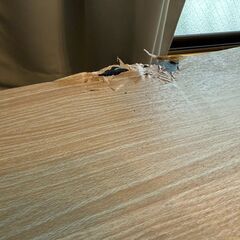 【無料】フランフラン購入 デスクお譲りします（引き取り希望）の画像