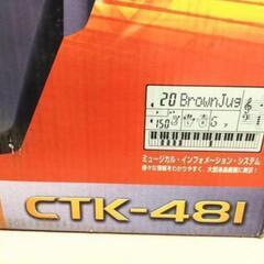 カシオCASIO 電子キーボード CTK-481 電子オルガン 電子ピアノ エレクトーン 楽器の画像
