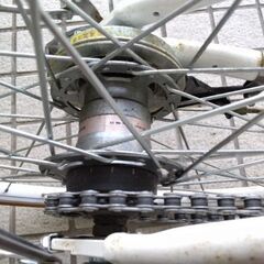 定価数万円　ブリジストン　ママチャリ　自転車　変速機付き　錆びない丈夫な自転車の画像