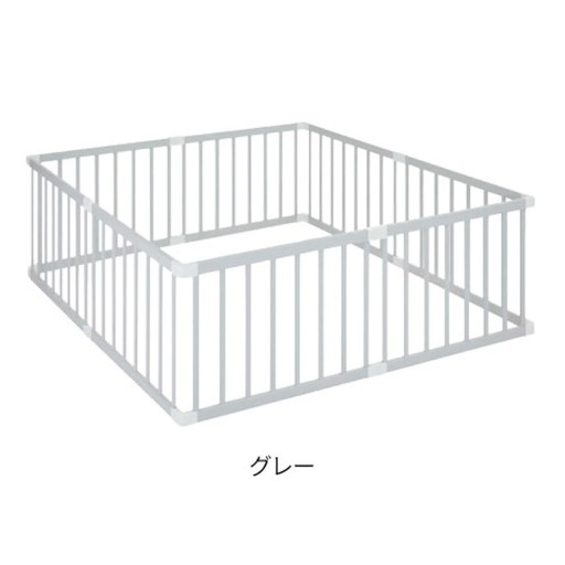 未使用に近い★ カトージ　ベビーサークル　グレー