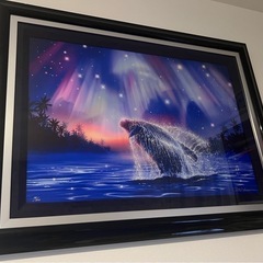 クリスチャンラッセン　オーロラ&クジラの画像