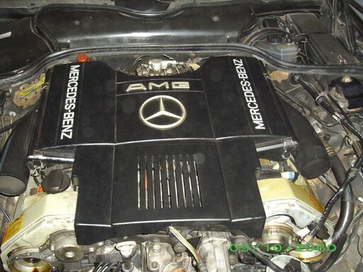 MベンツSL専門工場ー129.SL-AMG,60エンジンをリペアー強化A/T等