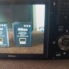 【動作品】 NiKON ニコン COOLPIX クールピクス S9100　バッテリー予備2個の画像