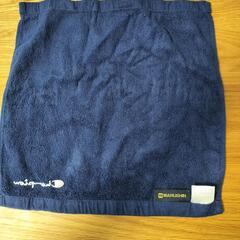 Champion ネイビー フェイスタオルの画像
