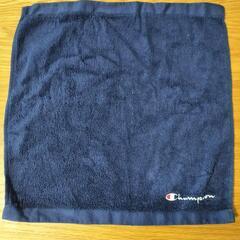 Champion ネイビー フェイスタオルの画像