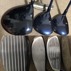 【希望者多い場合は抽選です】高級品 豪華ダンロップゴルフセット 最上級スリクソン ハイブリッド フレックスR ダンロップで完璧に揃ったセット フルセット すぐにコースに行く事も可能です！初心者でも使いやすい！の画像