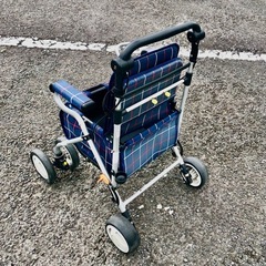 シルバーカー 　テイコブST07 格子紺の画像
