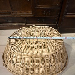 楕円のかごの画像