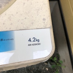 洗濯機の画像