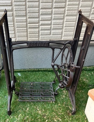 脚付　ミシン　アンティーク　足踏みミシン　引き取り希望