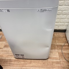 配送設置0円で🆗👌 SHARP 洗濯機分解洗浄済み　✨✨ 5.5kg の画像