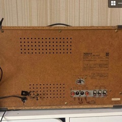 カラオケマシン　レトロ　National RQ-K32 の画像