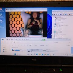 大画面15.6インチ液晶搭載・NEC VersaPro PC-VK25TXZCF・Core i5 3210M／6GB／320ＧB／DVDスーパーマルチ・Win11＋Office・設定済み即使用可の画像