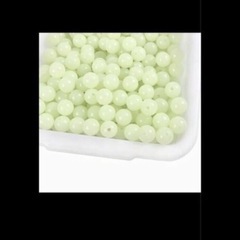 (新品未使用)釣り夜光ビーズ●20個50円●残り5セットの画像