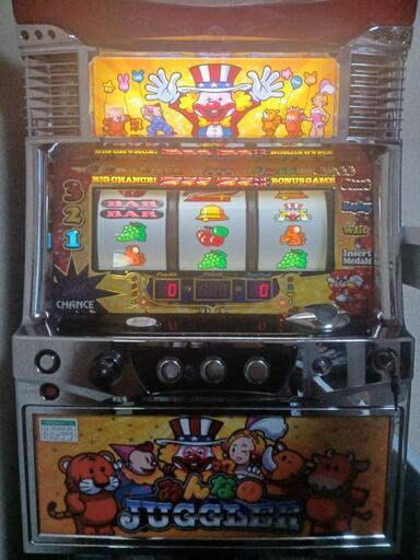 値引きしました‼️みんなのジャグラー実機 メダル不要機付き