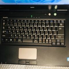大画面15.6インチ液晶搭載・NEC VersaPro PC-VK25TXZCE・Core i5 3210M／8GB／500ＧB／DVDスーパーマルチ・Win11＋Office・設定済み即使用可の画像