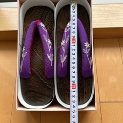 決まりました！！浴衣用・草履　新品！の画像