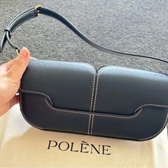 【POLENE】Osmoエディション ブラック スムースエクリュステッチの画像