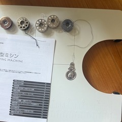 決定　中古　小型ミシンの画像