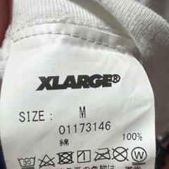 XLARGE ホワイト Tシャツ Mサイズの画像