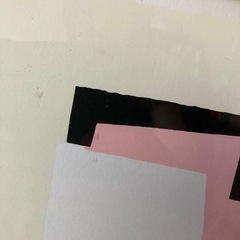 アンリ・マティス 切り絵　『ハート』　額縁入りの画像
