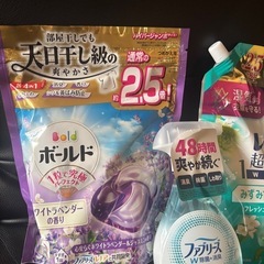 ボールド　レノア　ファブリーズ　CICAボディシートの画像