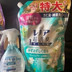 ボールド　レノア　ファブリーズ　CICAボディシートの画像