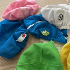 カラー帽子全部　ゴム付きの画像
