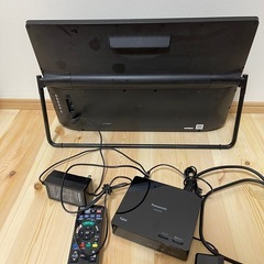 Panasonic　19インチテレビ　チューナー付きの画像