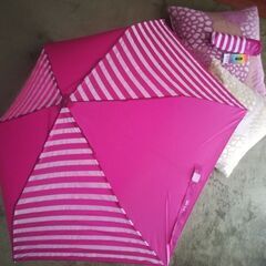 ☂新品未使用☂急な土砂降りに！コンパクト＆軽量🌂ウォーターフロント🌂持ち歩き＆置き傘に！折りたたみ傘🌂の画像