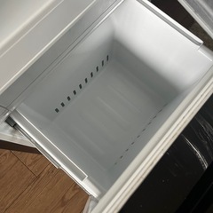 黒　冷蔵庫　2ドアの画像