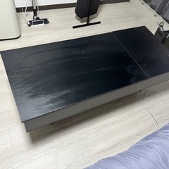 ローテブル　収納付き　リフトアップの画像