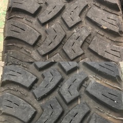 LT225 75 16マッドタイヤ & デイトナ？　ホイールセットの画像