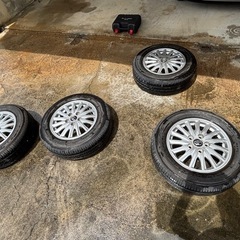 80 ヴォクシー　タイヤ、純正ホイール4本SET　195/65R15の画像