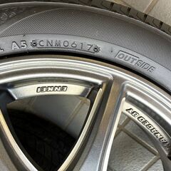 希少★美品★ENKEI+REGNO★軽自動車用タイヤセット★165/55R15　4.5分山の画像