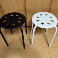 カラーボックス＆椅子セットの画像