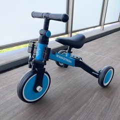 三輪車　ペダル付き　2in1の画像