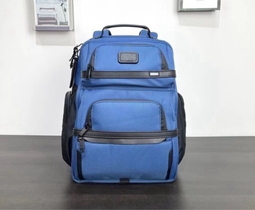 新品未使用TUMI ALPHA 3ブラックデラックス多機能ショルダーバッグ リュック